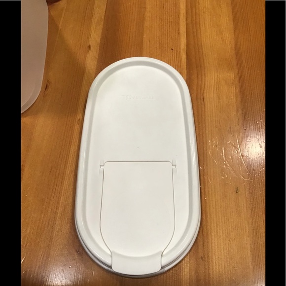 VINTAGE TUPPERWARE MODULAR MATE CEREAL / PASTA KEEPER WHITE SEAL - Picture 7 of 8